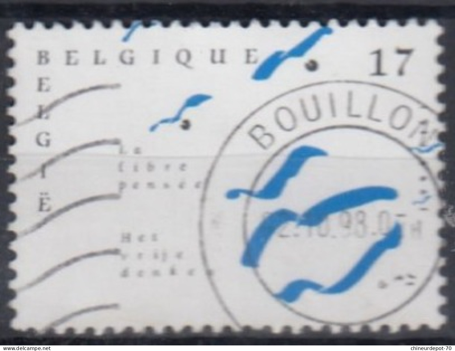 La Libre Pensee 1998 Cachet Bouillon - Used Stamps