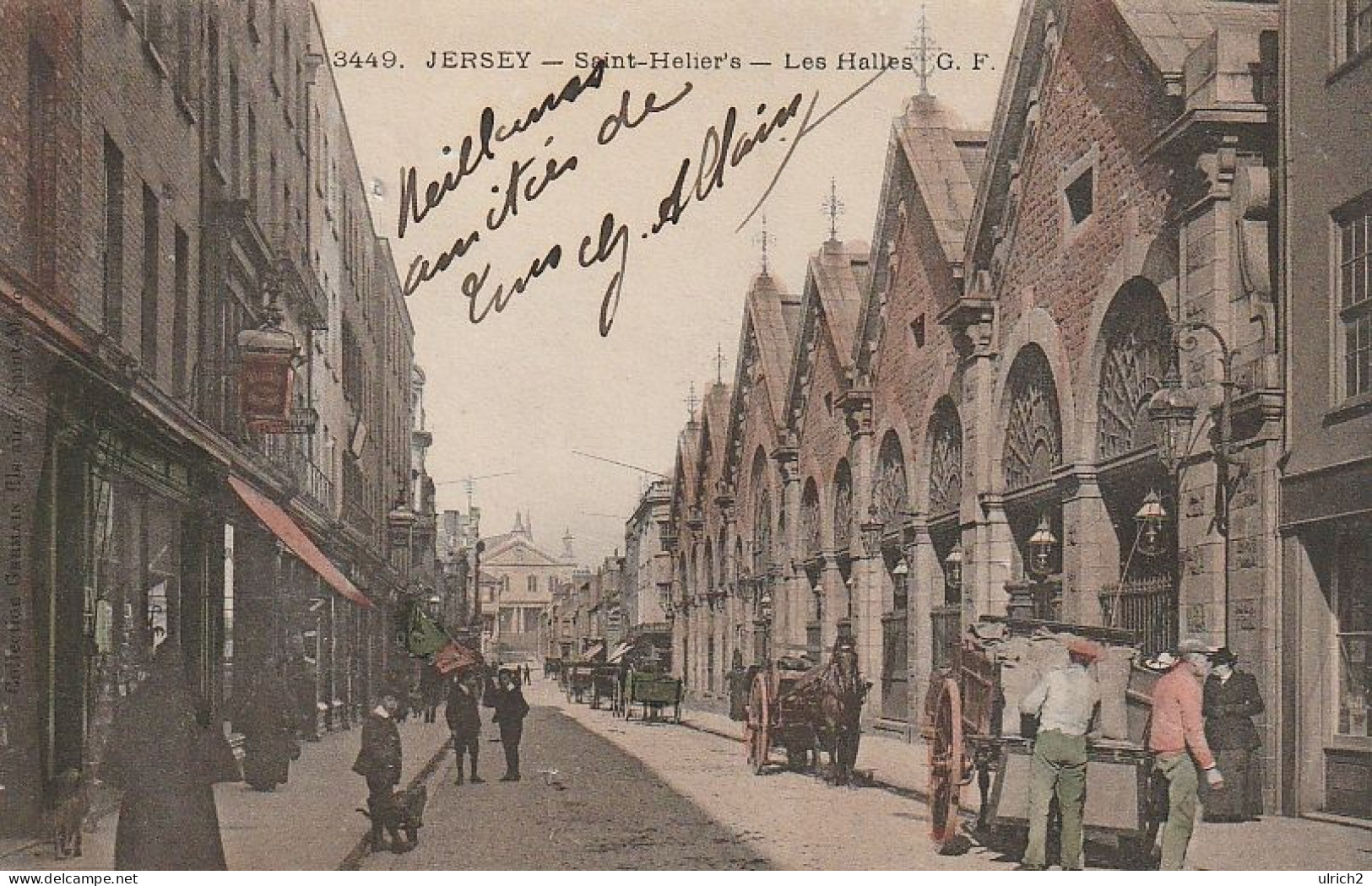 AK Jersey - Saint-Helier's - Les Halles - 1905 (68304) - St. Helier