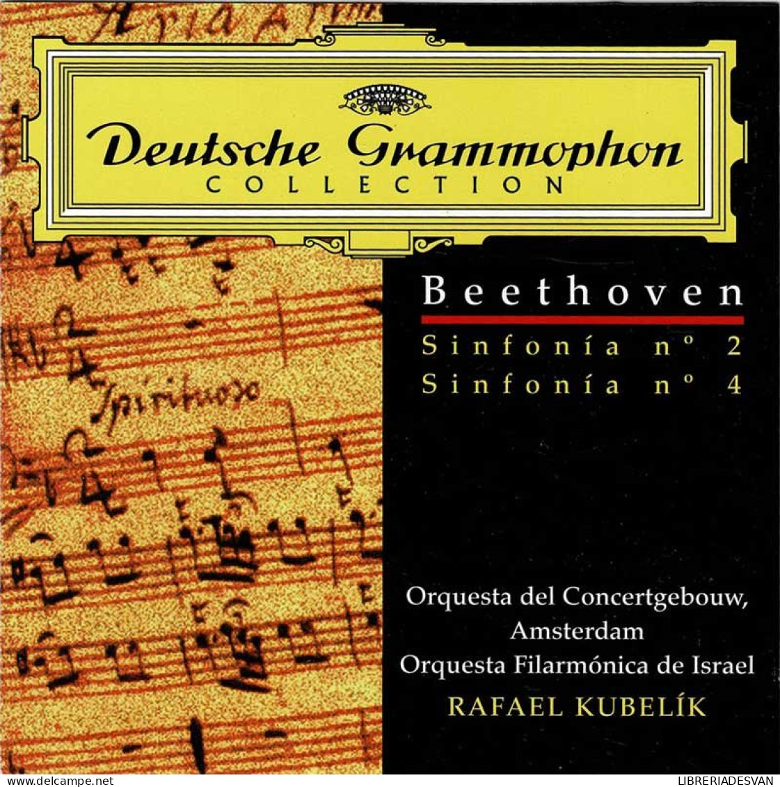 Beethoven, Rafael Kubelík - Sinfonía No. 2. Sinfonía No. 4. CD - Klassik