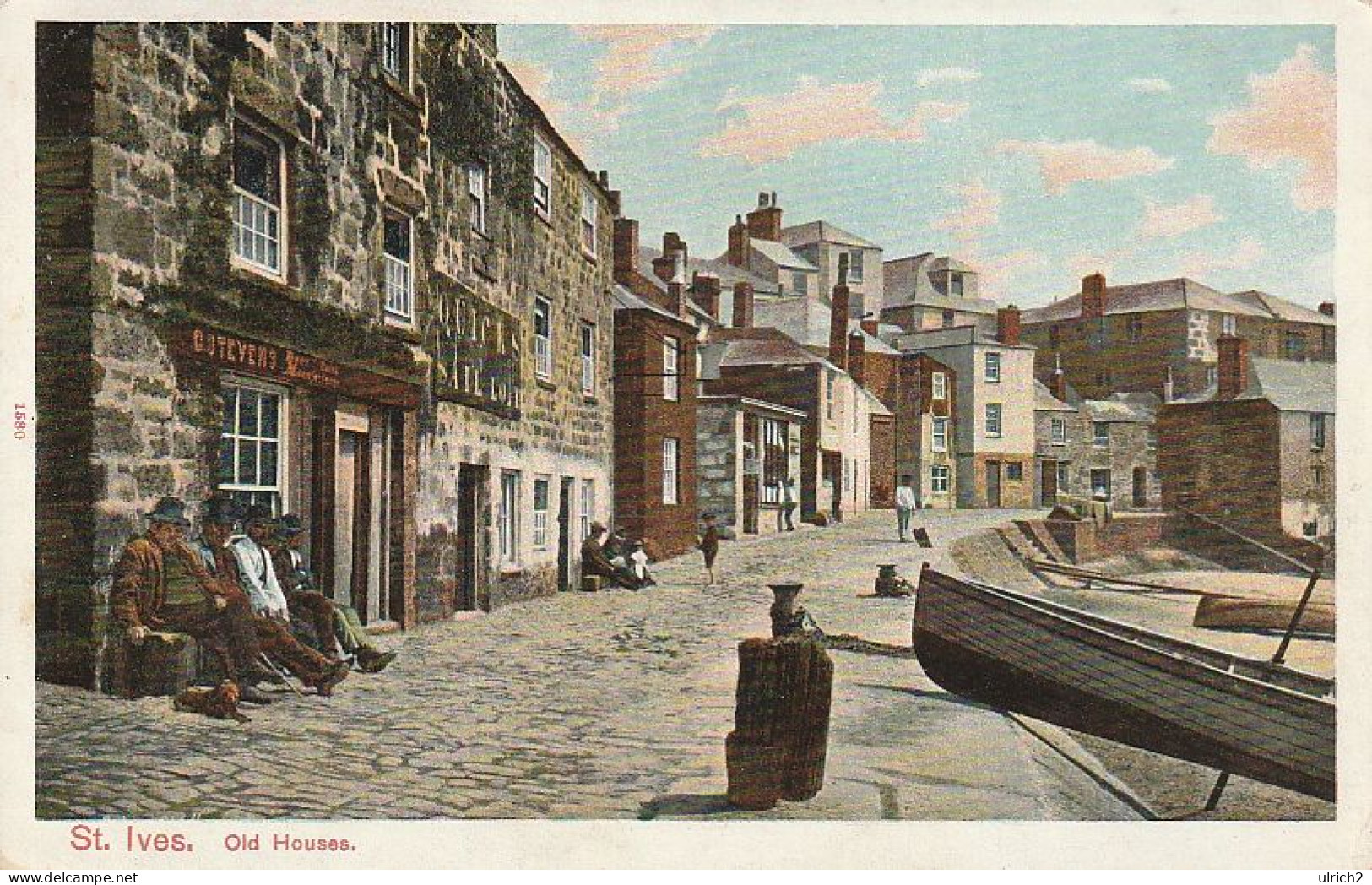 AK St. Ives  - Old Houses - Ca. 1910 (68306) - St.Ives
