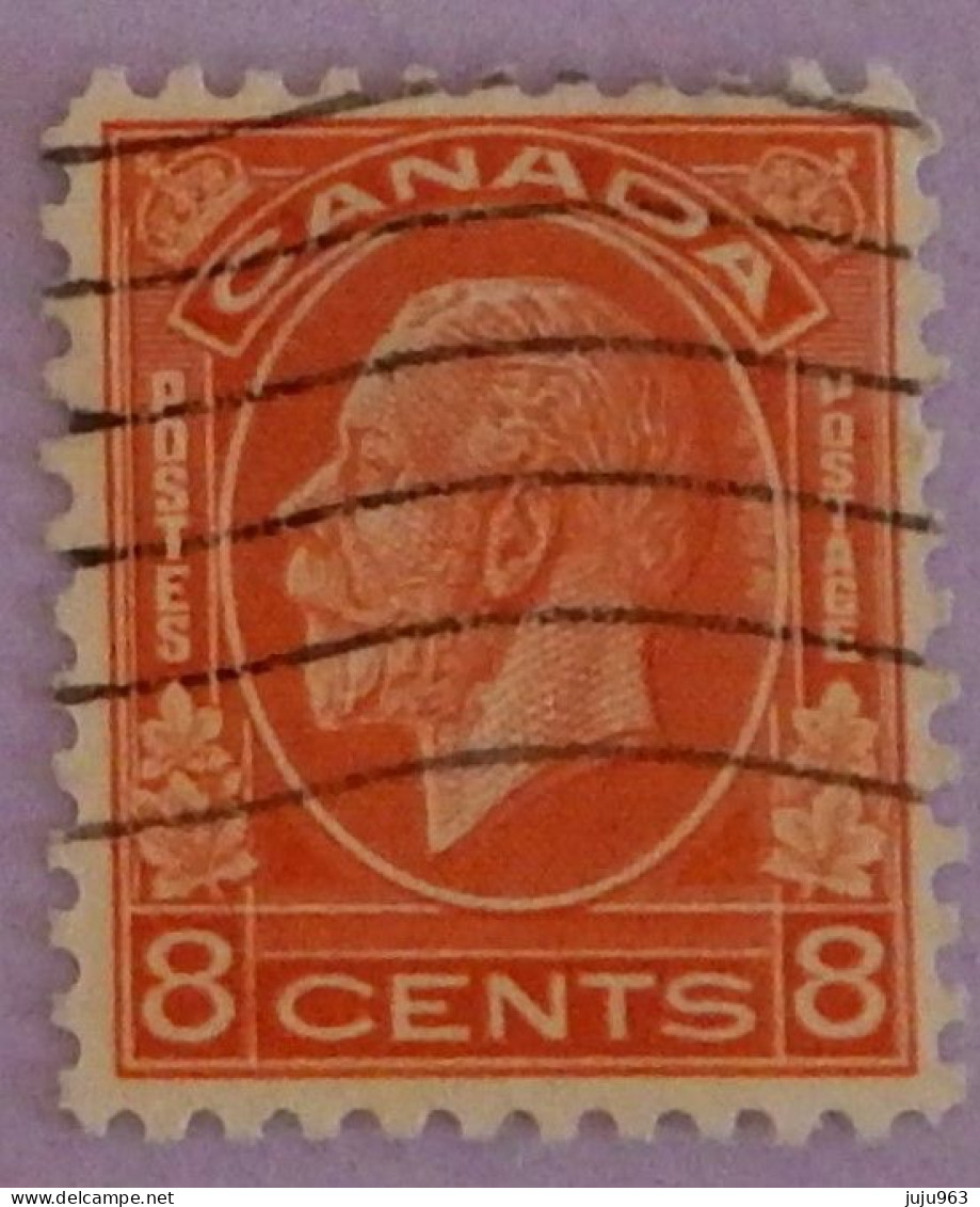 CANADA YT 166 OBLITÉRÉ "GEORGE V" ANNÉES 1932/1933 - Gebraucht