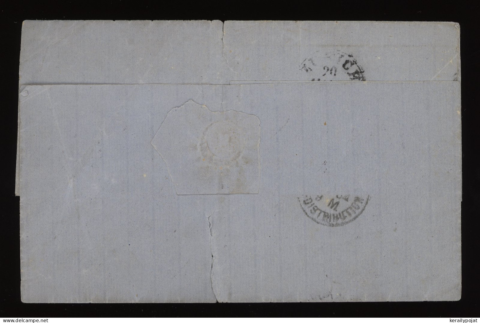 Switzerland 1864 Winterthur Letter To Basel__(10135) - Covers & Documents