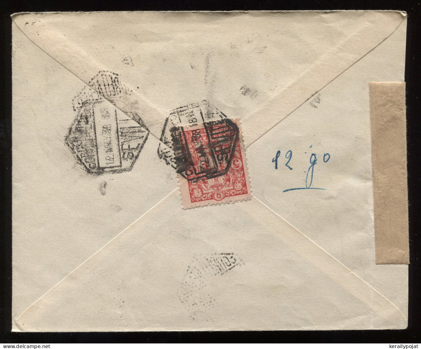 Spain 1938 Sevilla Censored Air Mail Cover To Köln__(9133) - Briefe U. Dokumente