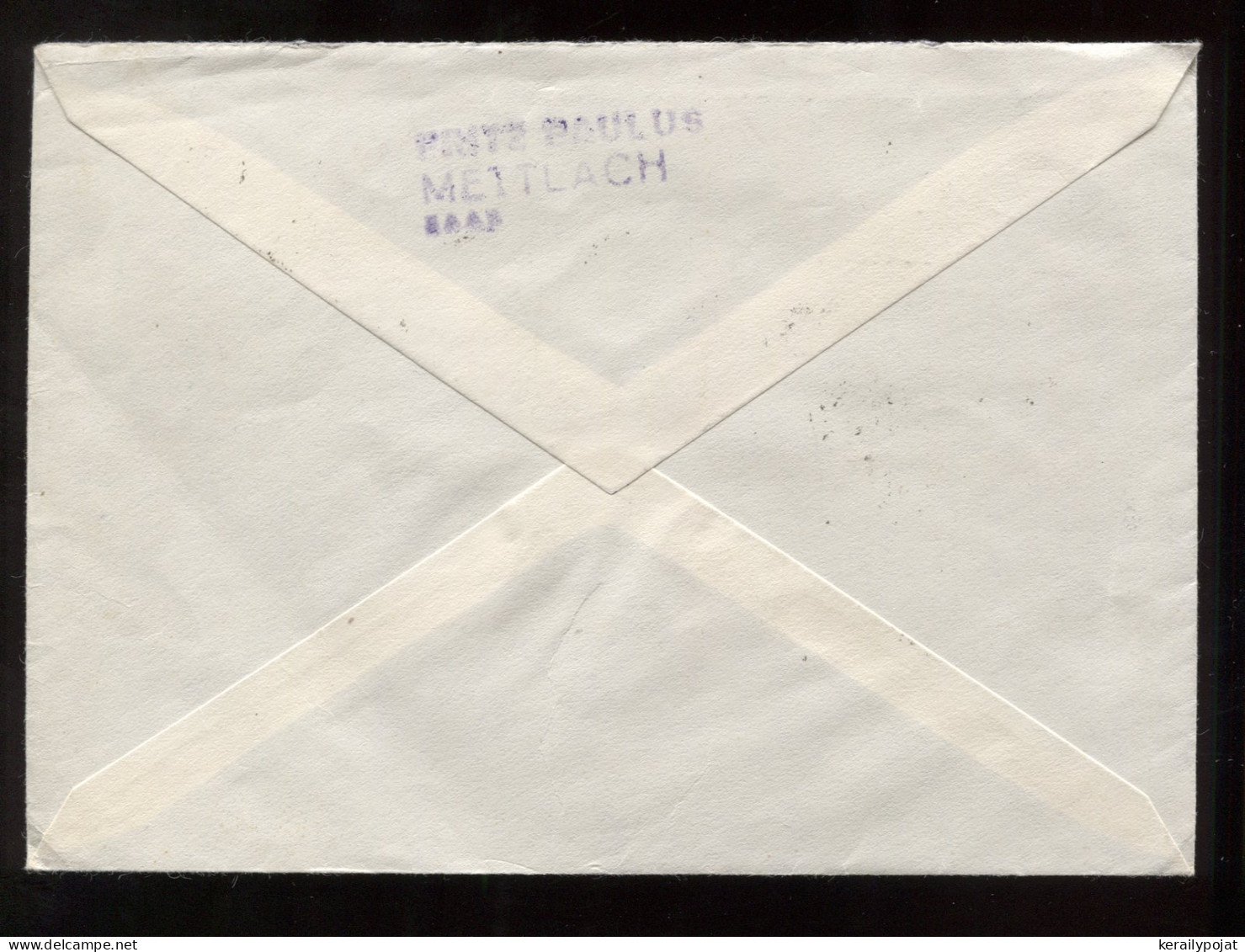 Saarland 1957 Mettlach Registered Cover To Bielefeld__(8817) - Lettres & Documents