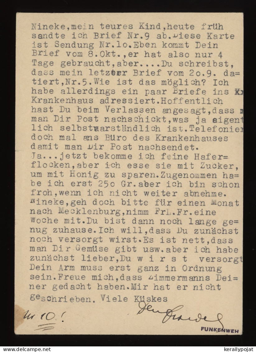 Switzerland 1942 Censored Stationery Card To Berlin__(9604) - Entiers Postaux