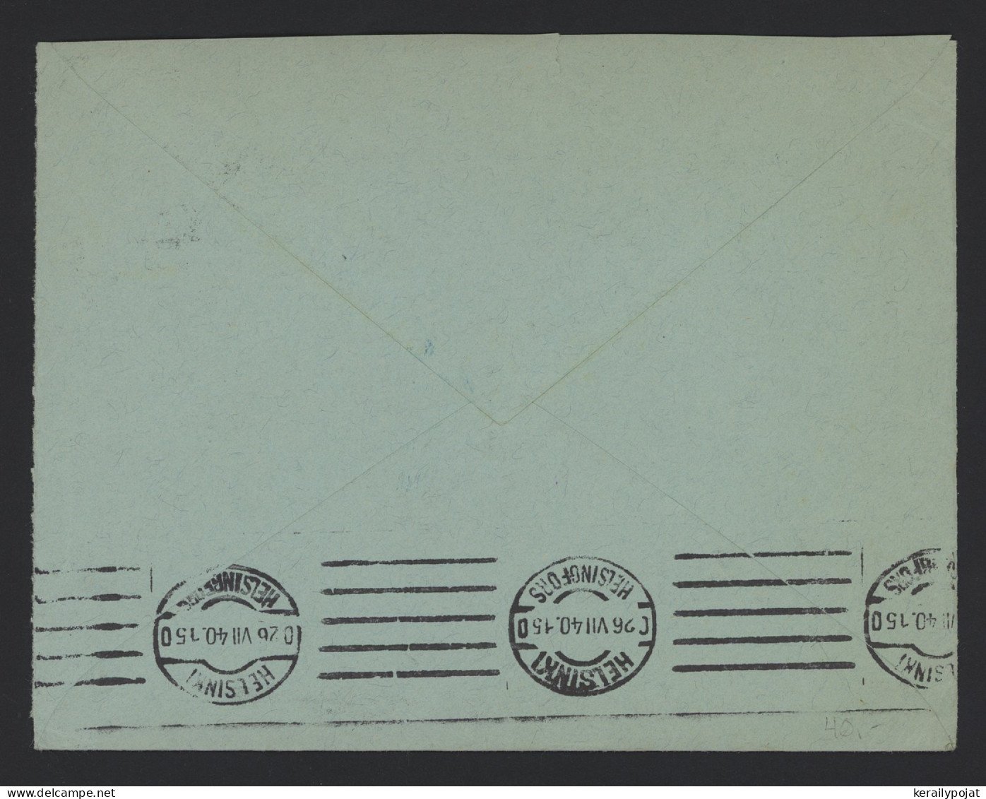 Switzerland 1940 Bressaucourt Air Mail Cover To Finland__(10292) - Sonstige & Ohne Zuordnung