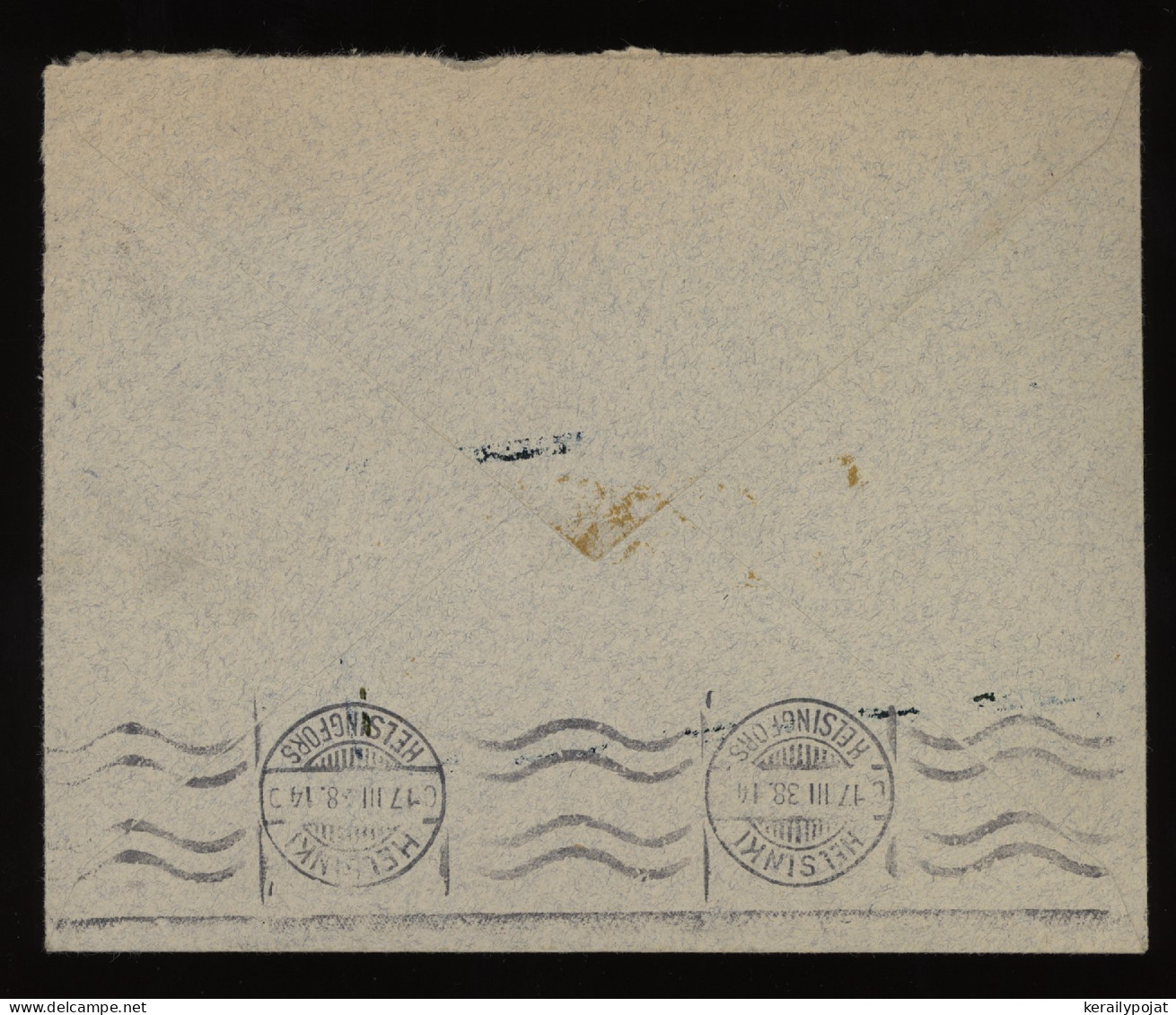 Switzerland 1938 Porrentruy Air Mail Cover To Finland__(12264) - Andere & Zonder Classificatie