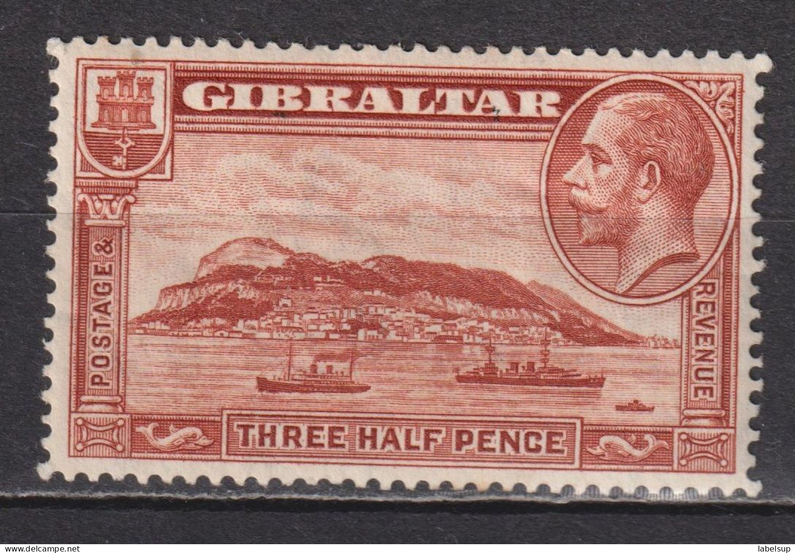 Timbre Neuf* De Gibraltar 1931 YT 92 MI 97 MH - Gibraltar