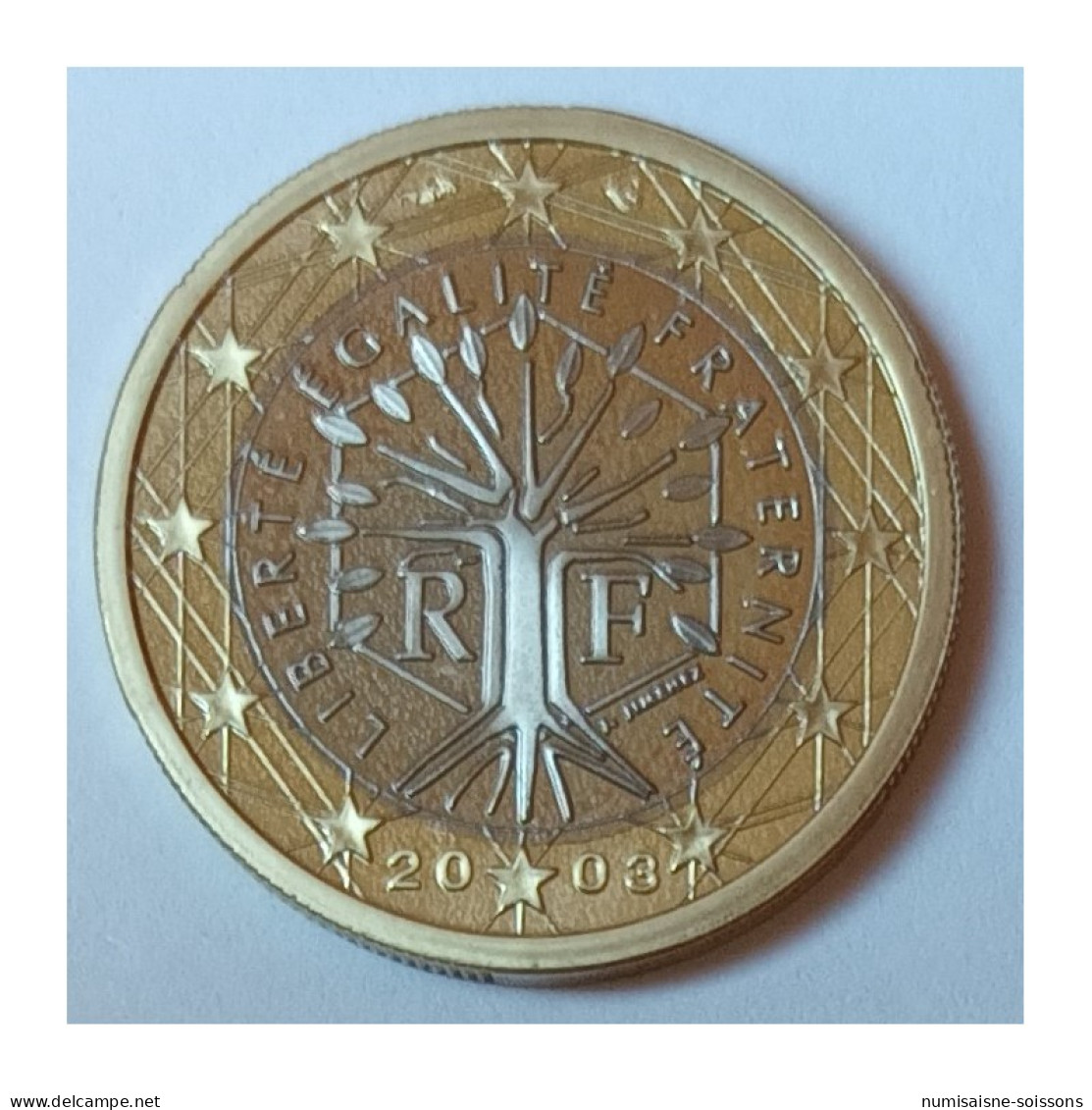 FRANCE - 1 EURO 2003 - ARBRE - BE - France