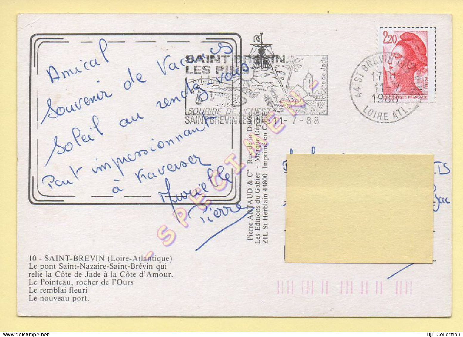 44. SAINT-BREVIN – Multivues (animée) (voir Scan Recto/verso) - Saint-Brevin-l'Océan