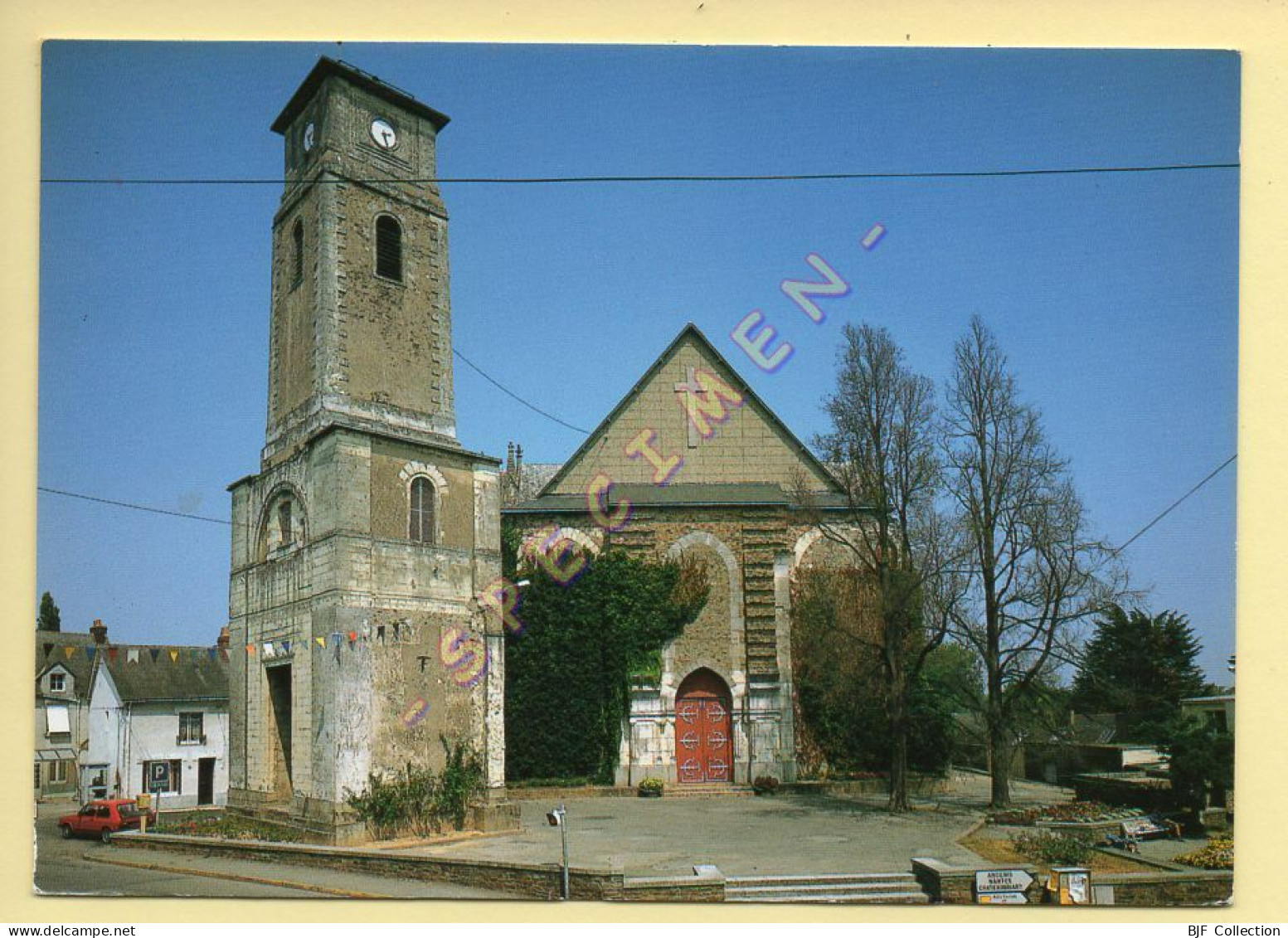 44. NORT-SUR-ERDRE – L'église XIXè S. Néo-gothique (voir Scan Recto/verso) - Nort Sur Erdre