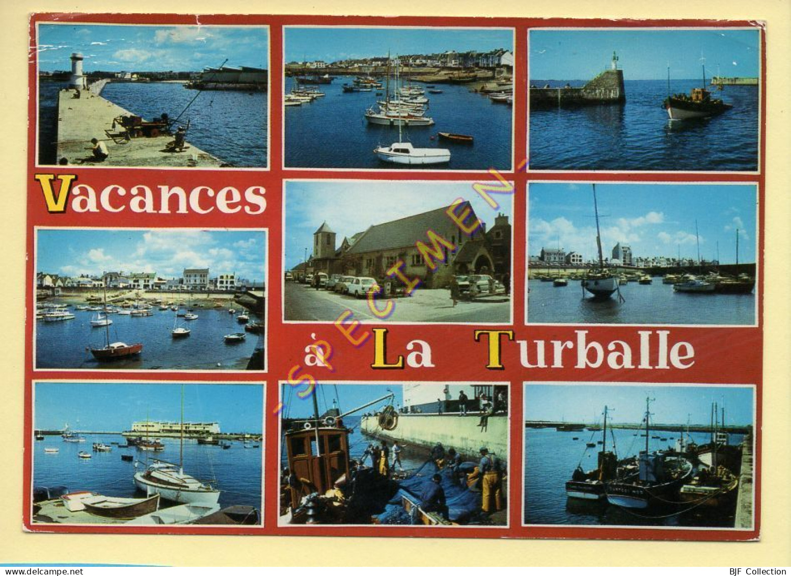 44. LA TURBALLE-SUR-MER – Multivues (animée) (voir Scan Recto/verso) - La Turballe