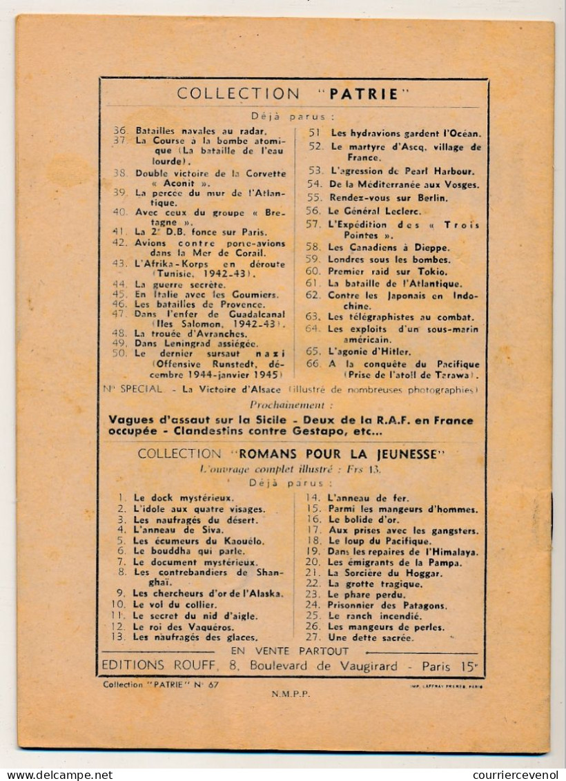 Collection "PATRIE" - Içi LONDRES - La B.B.C Pendant La Guerre - Editions Rouff, Paris, 1948 - Guerre 1939-45