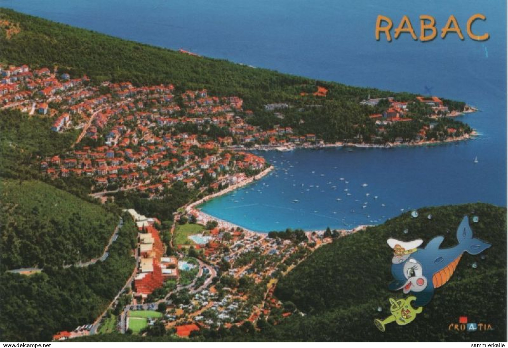 9000649 - Rabac - Kroatien - Luftbild - Croazia