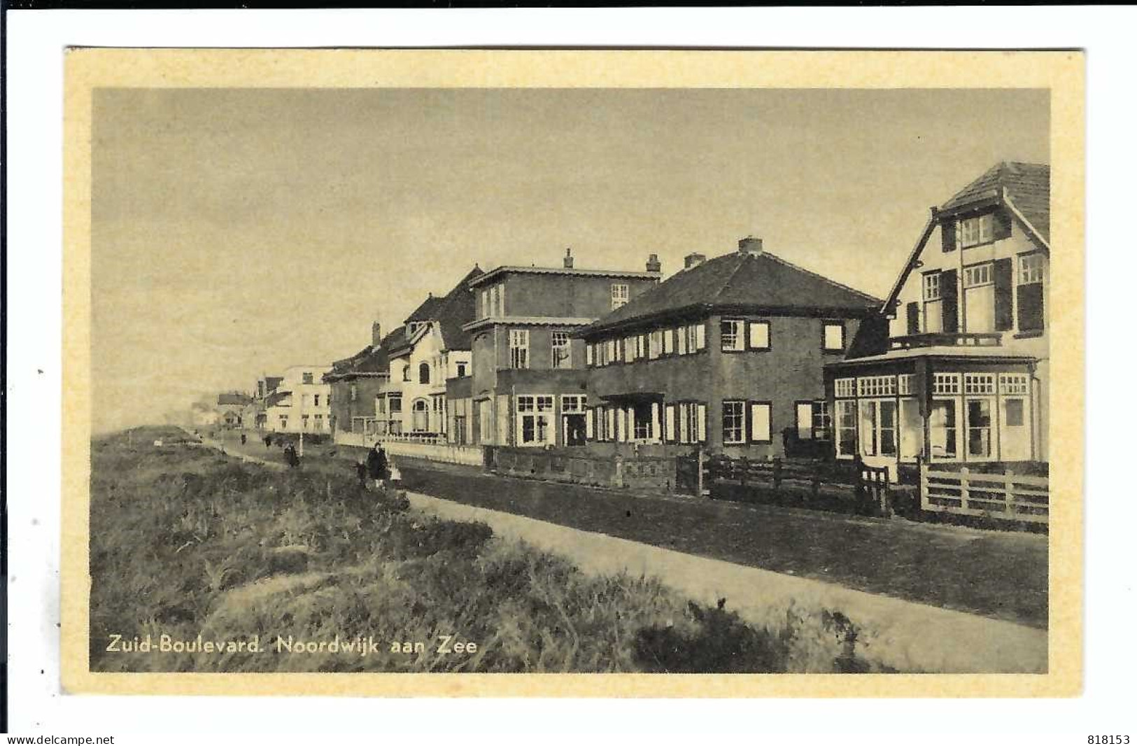 Zuid-Boulevard.  Noordwijk Aan Zee 1949 - Noordwijk (aan Zee)