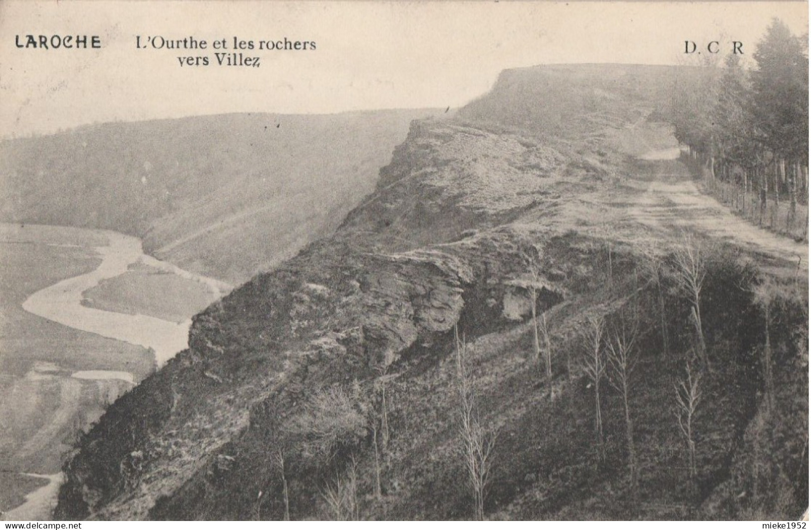 La Roche ,  L'Ourthe Et Les Rochers Vers Villez  ,( édit : D. C. R. DCR ) - La-Roche-en-Ardenne