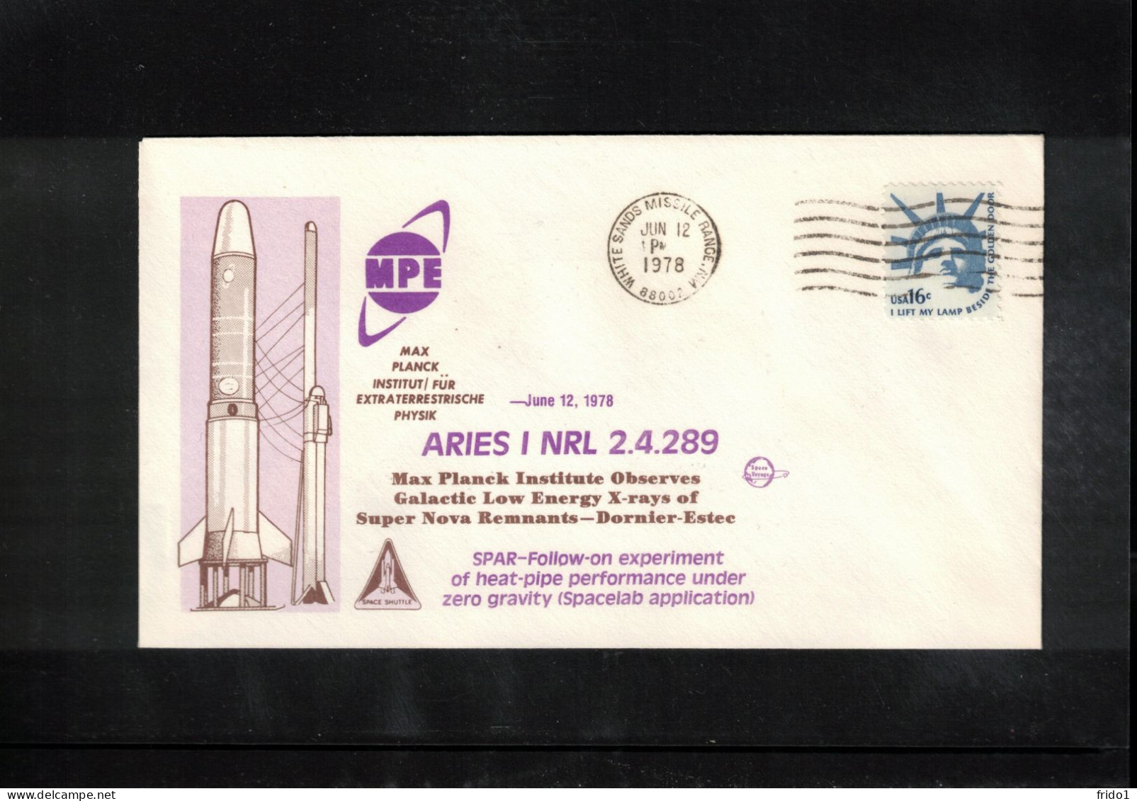 USA 1978 Space / Weltraum Space Shuttle Interesting Cover - Estados Unidos