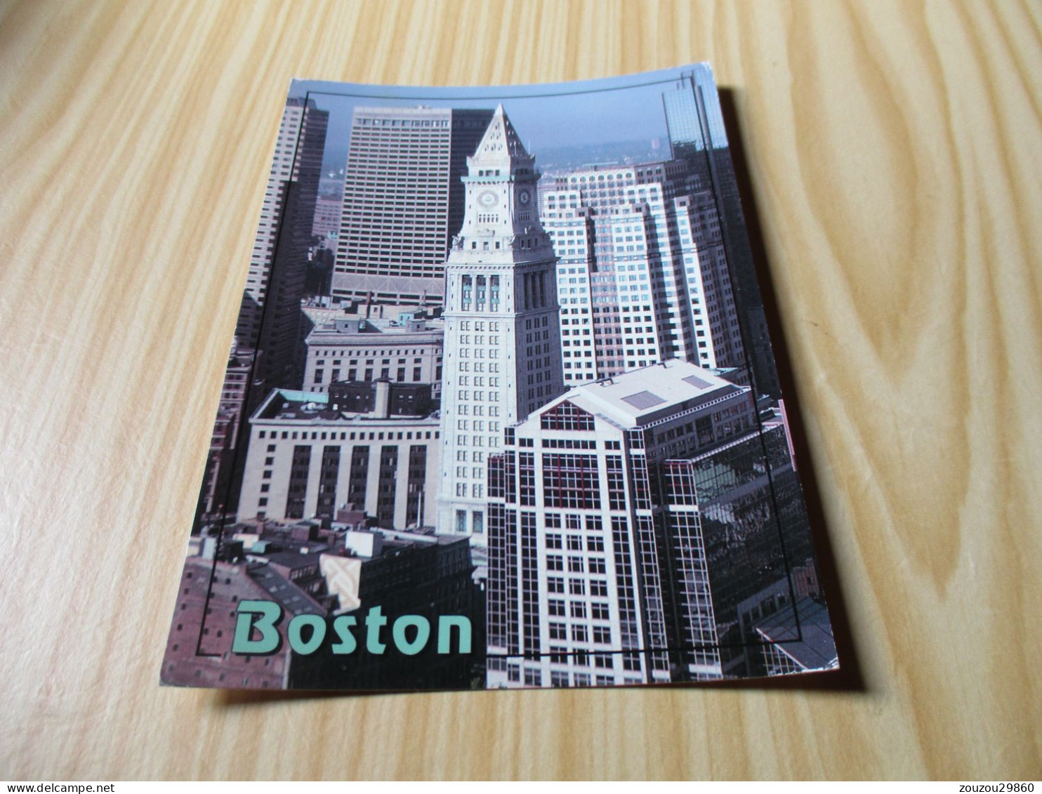 Boston (Etats-Unis).The Custom House Towers Amid The Stately Sky-crapers Of Boston. - Boston