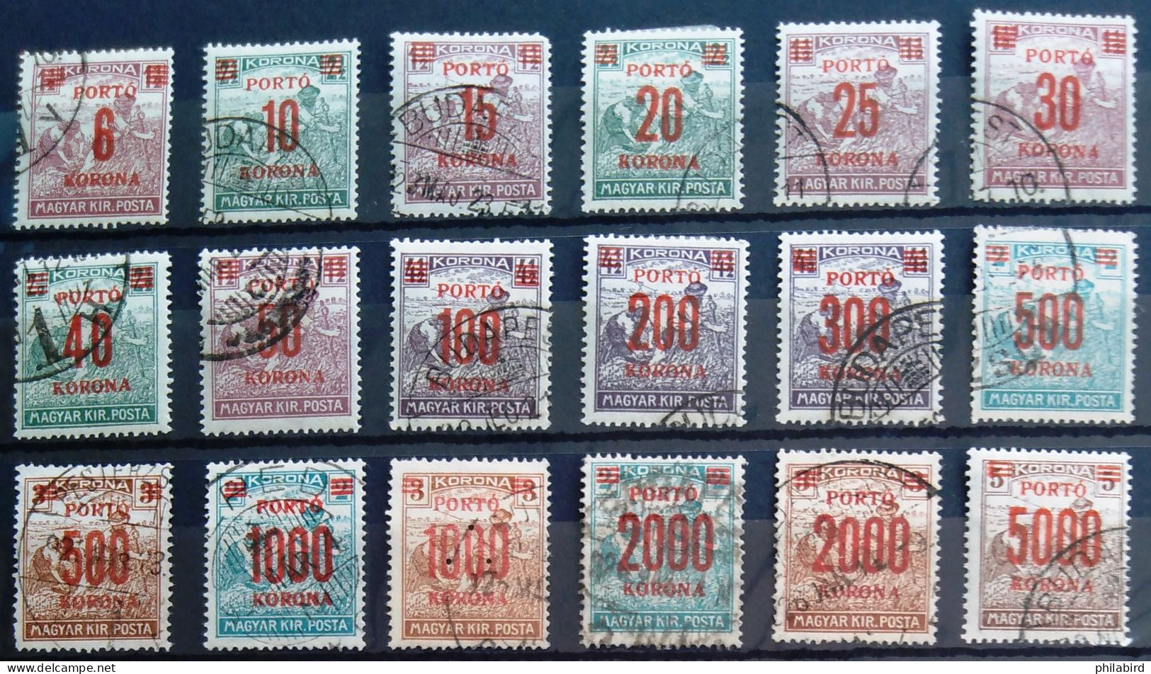 HONGRIE                       TAXE 71/88                      OBLITERE - Postage Due