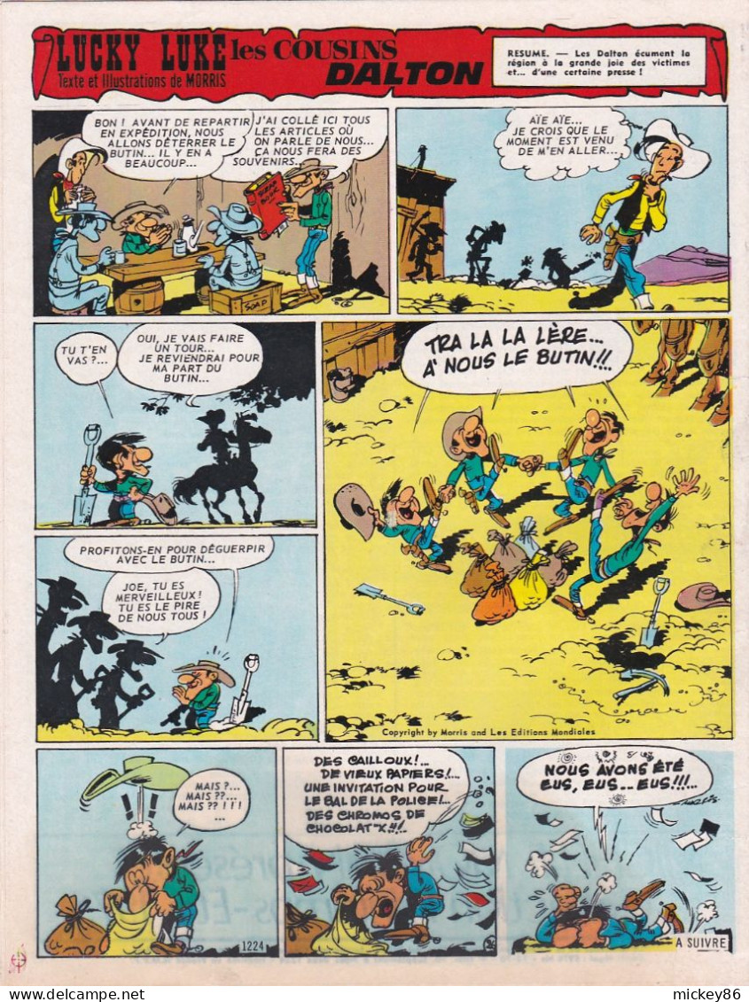 4° Trimestre 1970--Supplément Du N°1224 -"People"-NOUS DEUX FLASH-"Annette- ADAMO-Pascale AUDRET  "-Lucky Luke - People