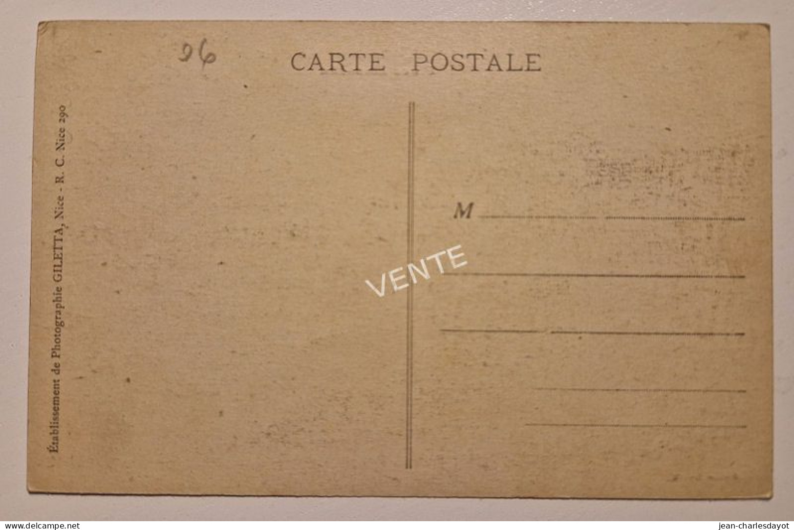 Carte Postale NICE - Casino Municipal, Place Masséna - Monuments, édifices