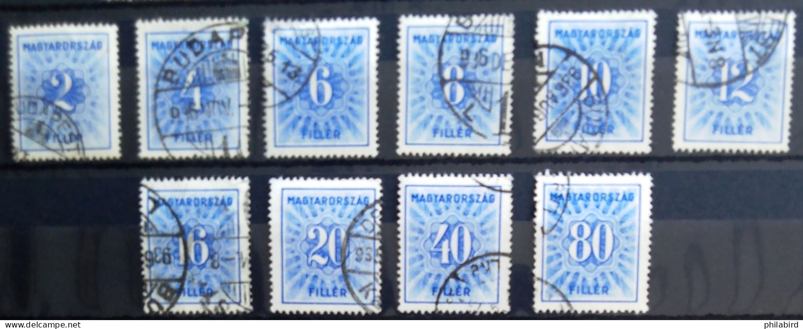 HONGRIE                       TAXE 120/129                      OBLITERE - Postage Due