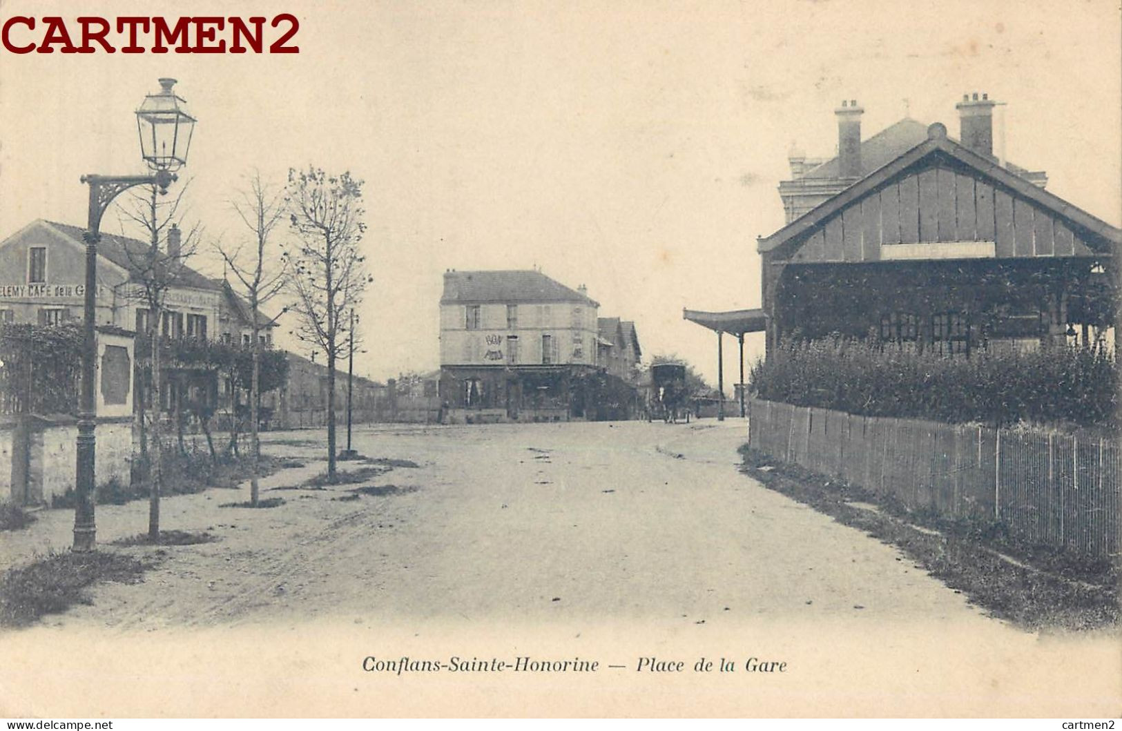 CONFLANS-SAINTE-HONORINE_ PLACE DE LA GARE - Conflans Saint Honorine