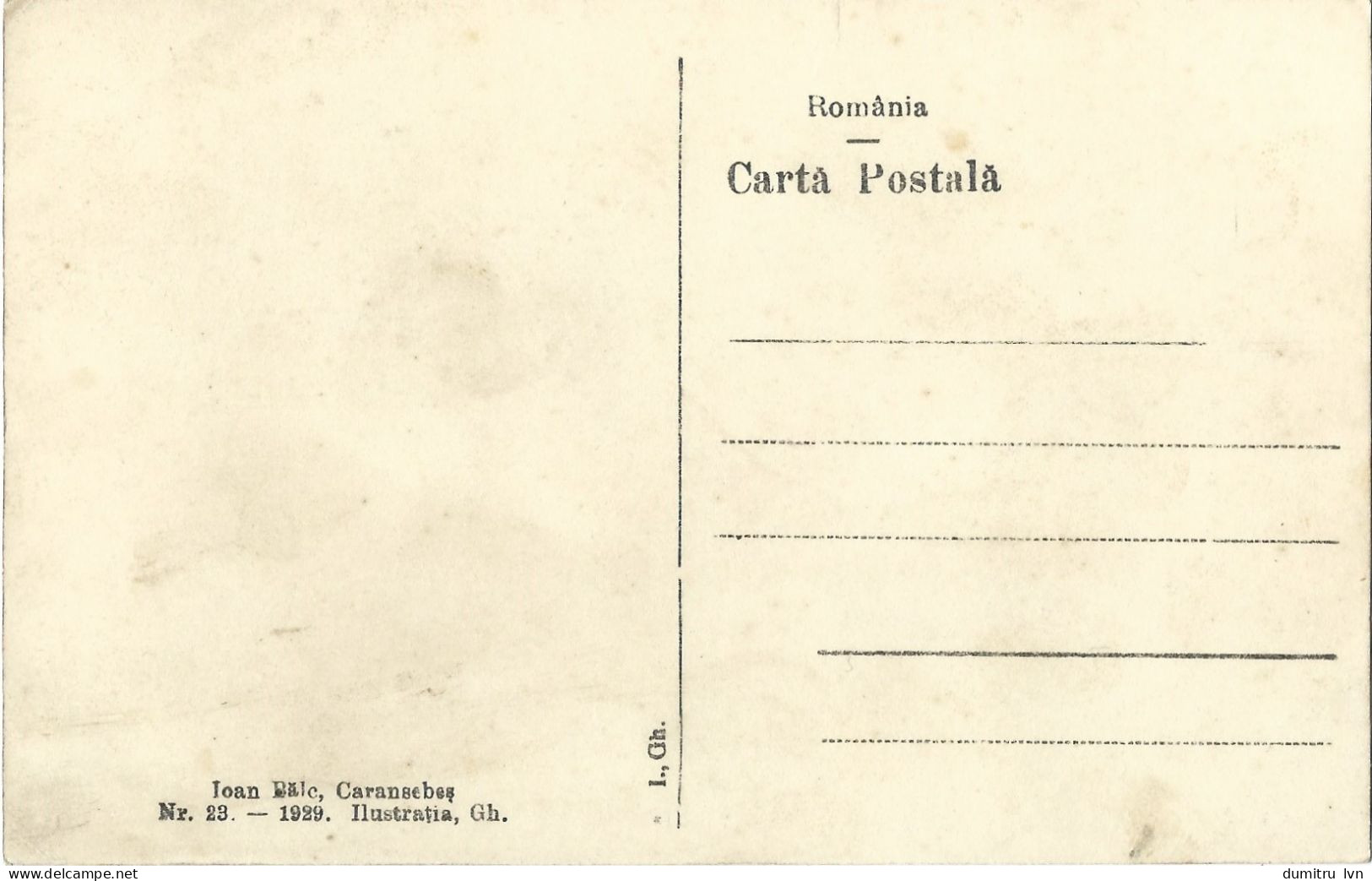 ROMANIA 1929 CARANSEBES (CARAS-SEVERIN COUNTY) - EPISCOP POPASU STREET, BUILDINGS, CHURCH, PEOPLE - Roumanie