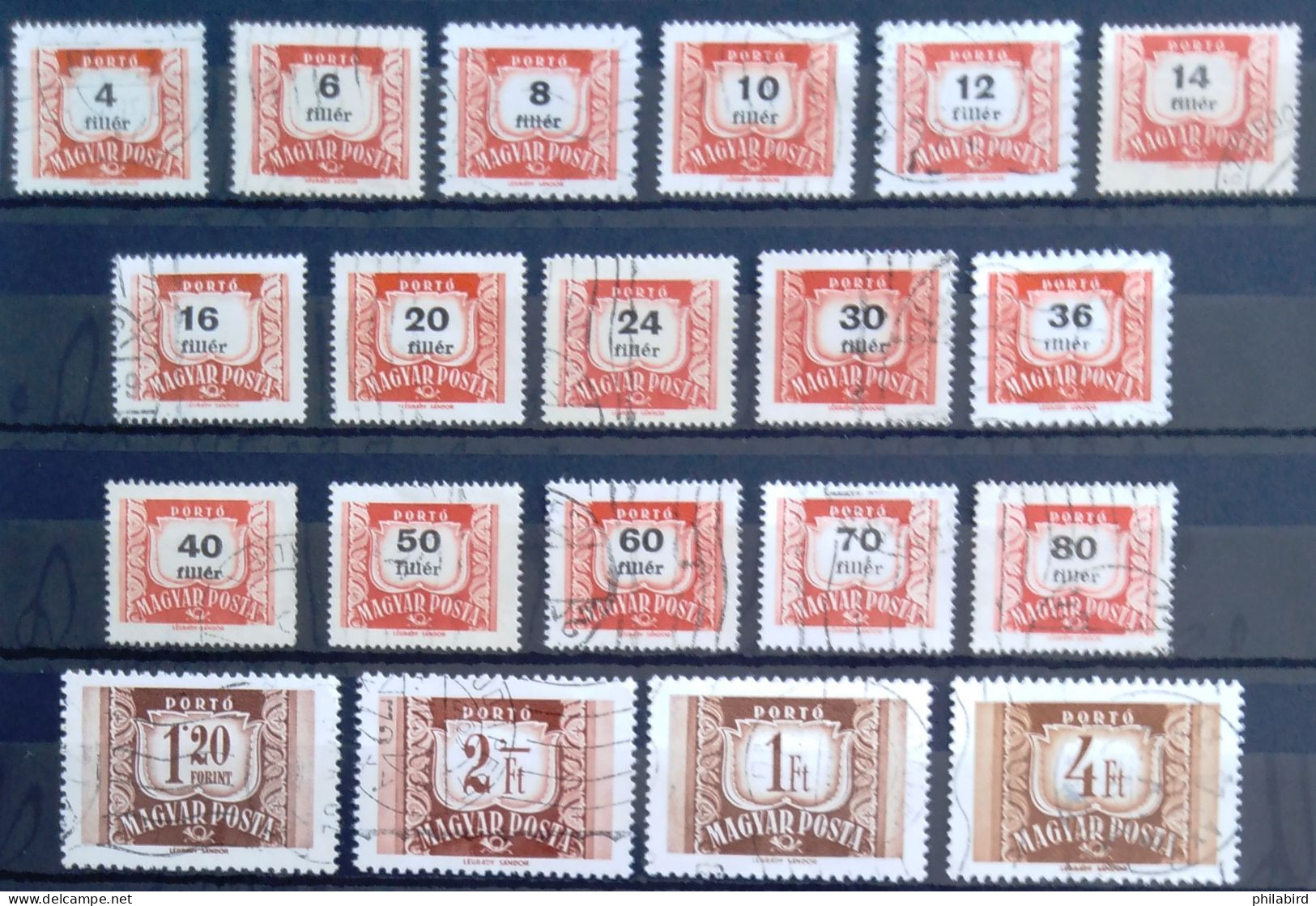 HONGRIE                       TAXE 216/234                   OBLITERE - Postage Due