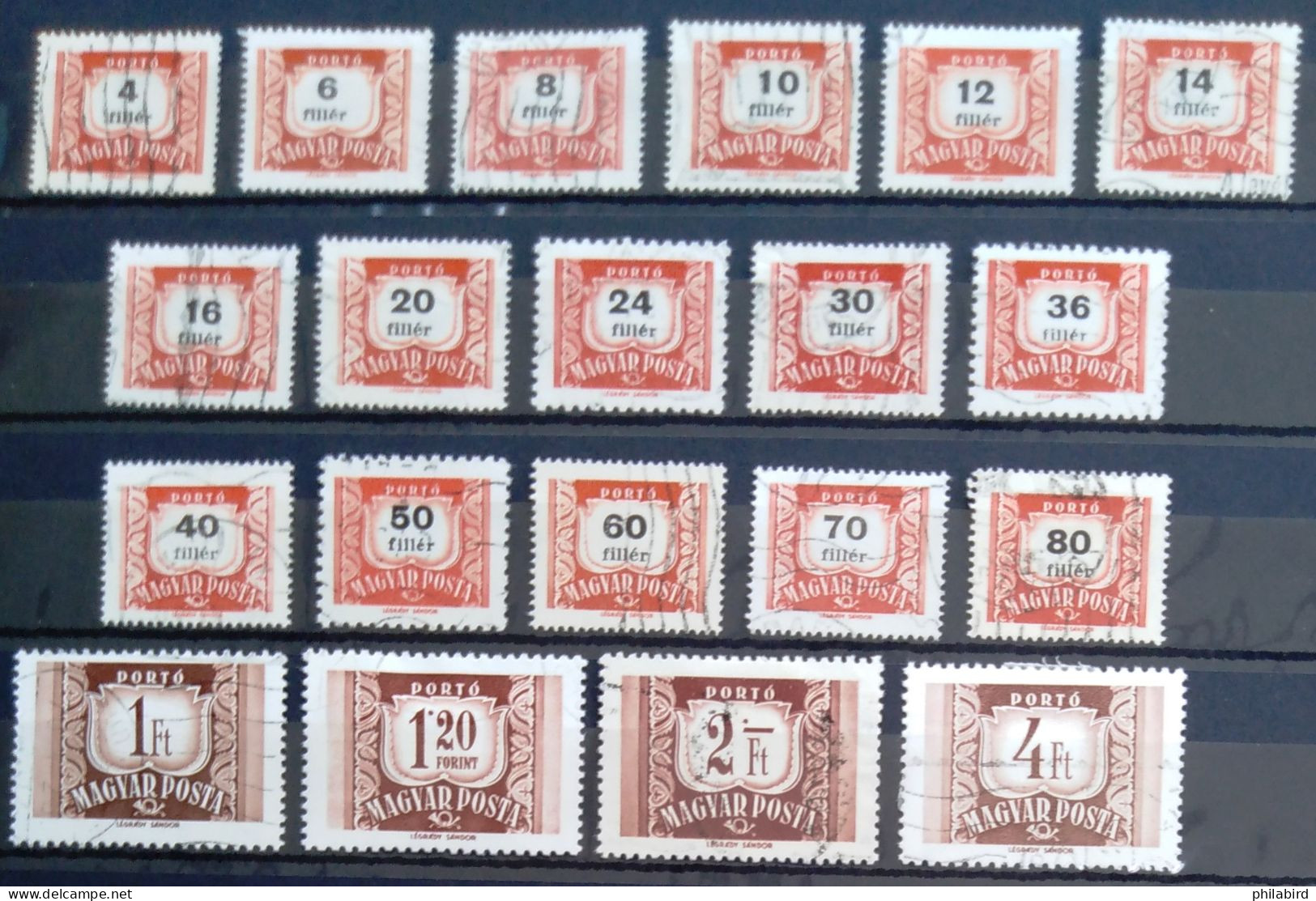 HONGRIE                       TAXE 216/234                   OBLITERE - Postage Due