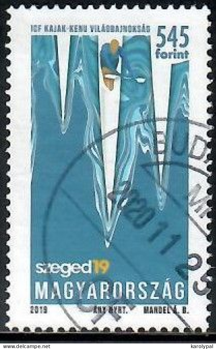 Hungary, 2019, Used, World Sprint Canoe Championships, Szeged 2019 Mi. Nr.6053 - Used Stamps