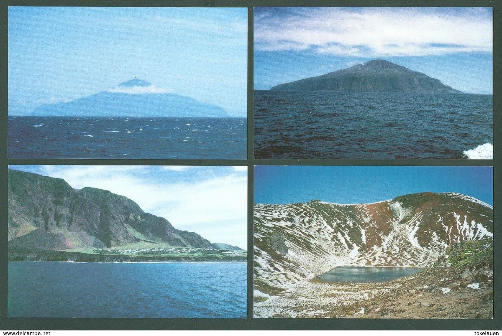 Lot Collection 5x Tristan Da Cunha Islands South Atlantic Ocean Africa Afrique - Sant'Elena