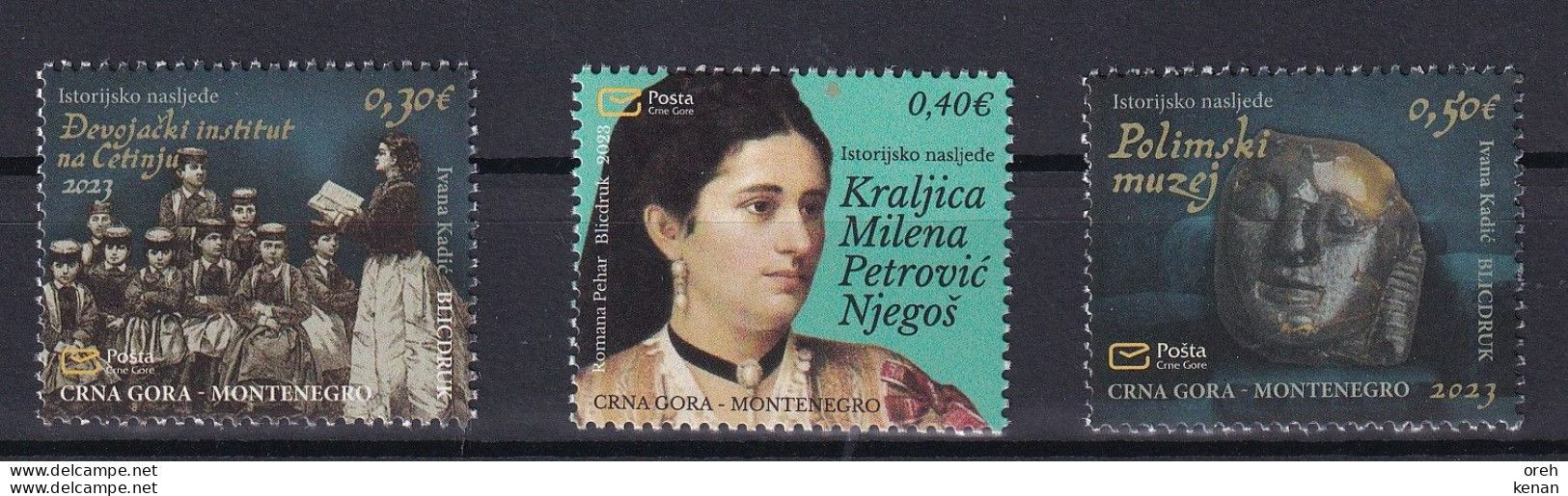 Montenegro, 2023, Historical Heritage Of Montenegro (MNH) - Montenegro