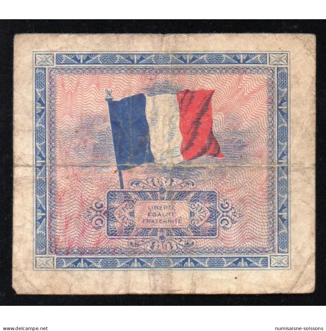 FAY VF 17/01 - 5 FRANCS DRAPEAU - JUIN 1944 - PICK 115 - TB - Non Classés