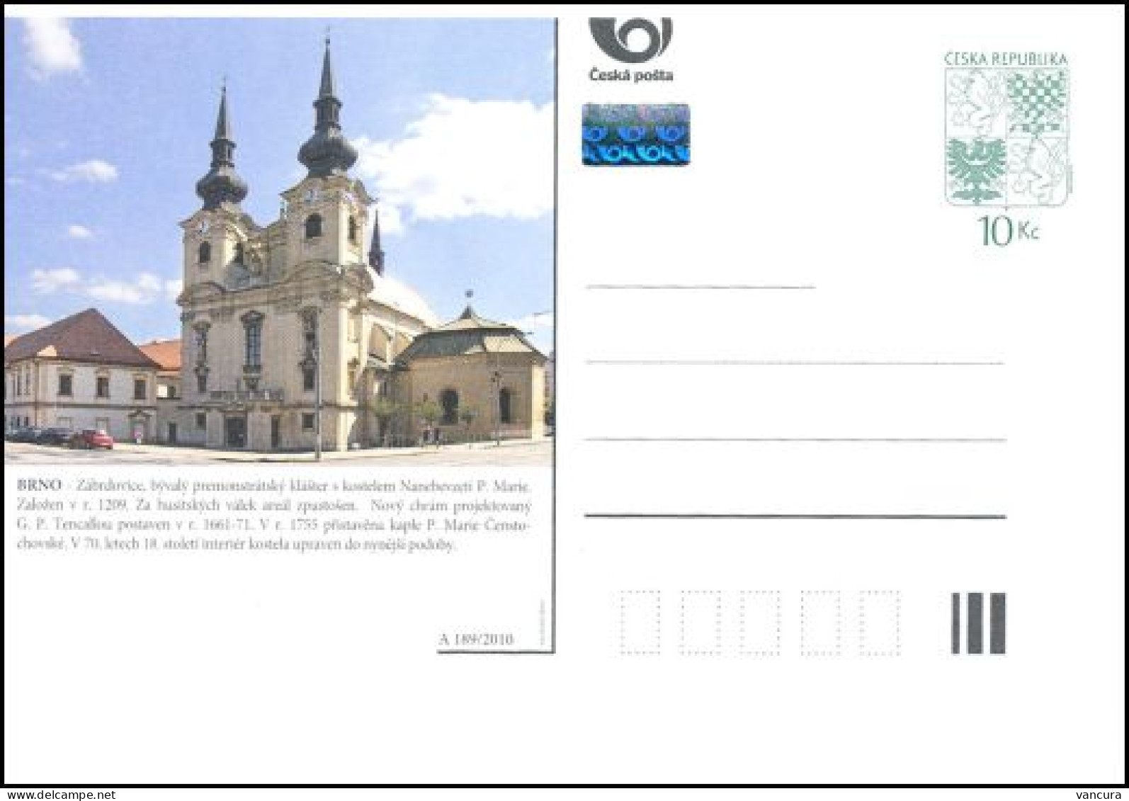 CDV 129 A Czech Republic Church Architecture 2010 - Iglesias Y Catedrales