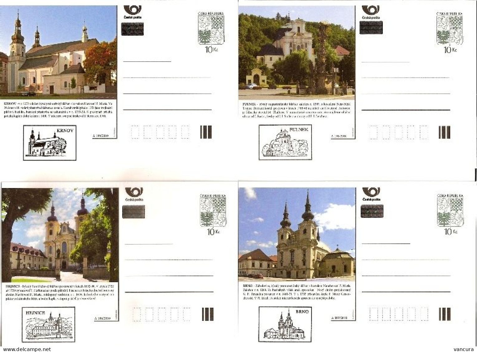 CDV 129 B Czech Republic Church Architecture 2010 - Churches & Cathedrals