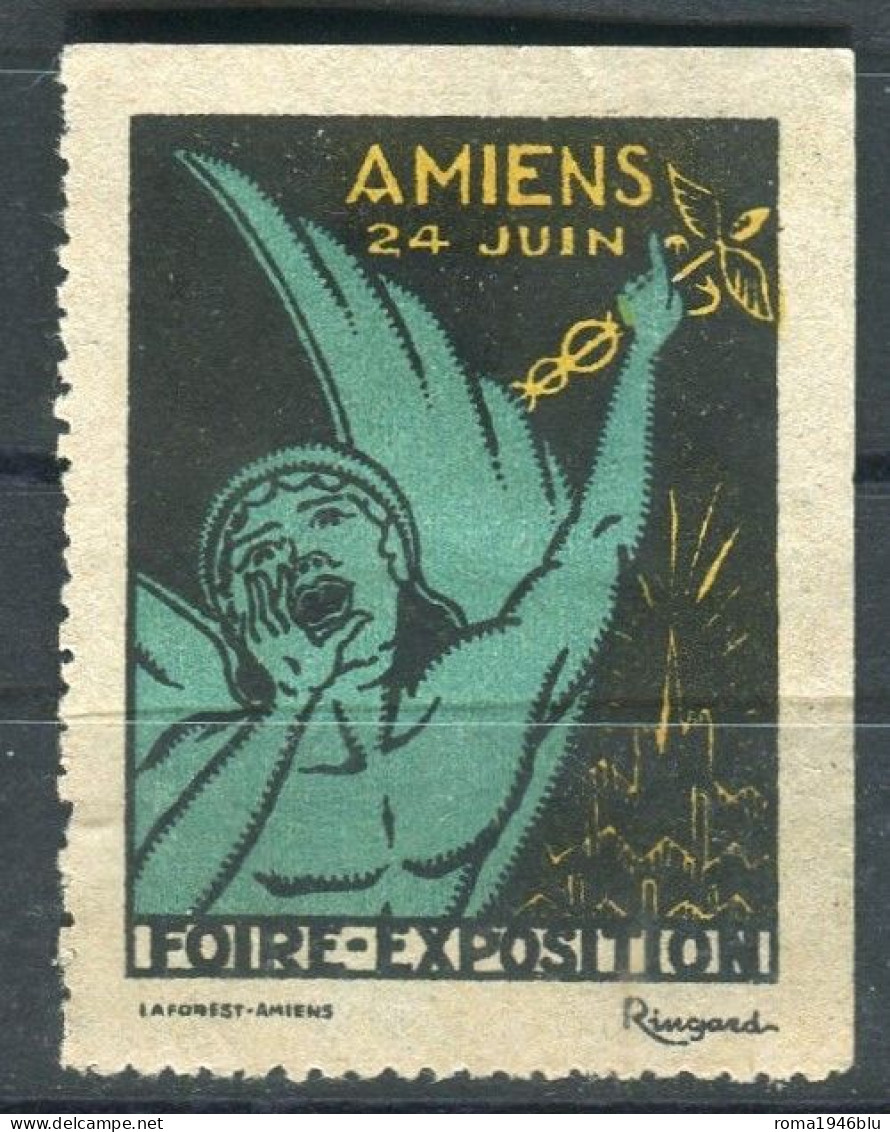 AMIENS 1926 FOIRE EXPOSITION N.D. - Erinnophilie