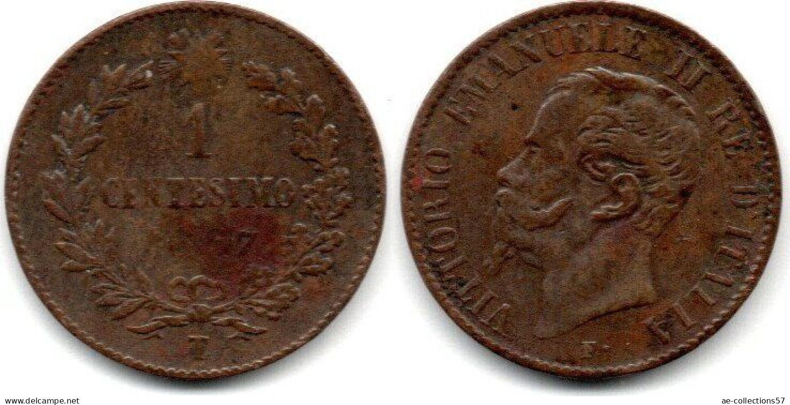 MA 31640 / Italie - Italien - Italy 1 Centesimo 1867 T TB - 1861-1878 : Victor Emmanuel II.