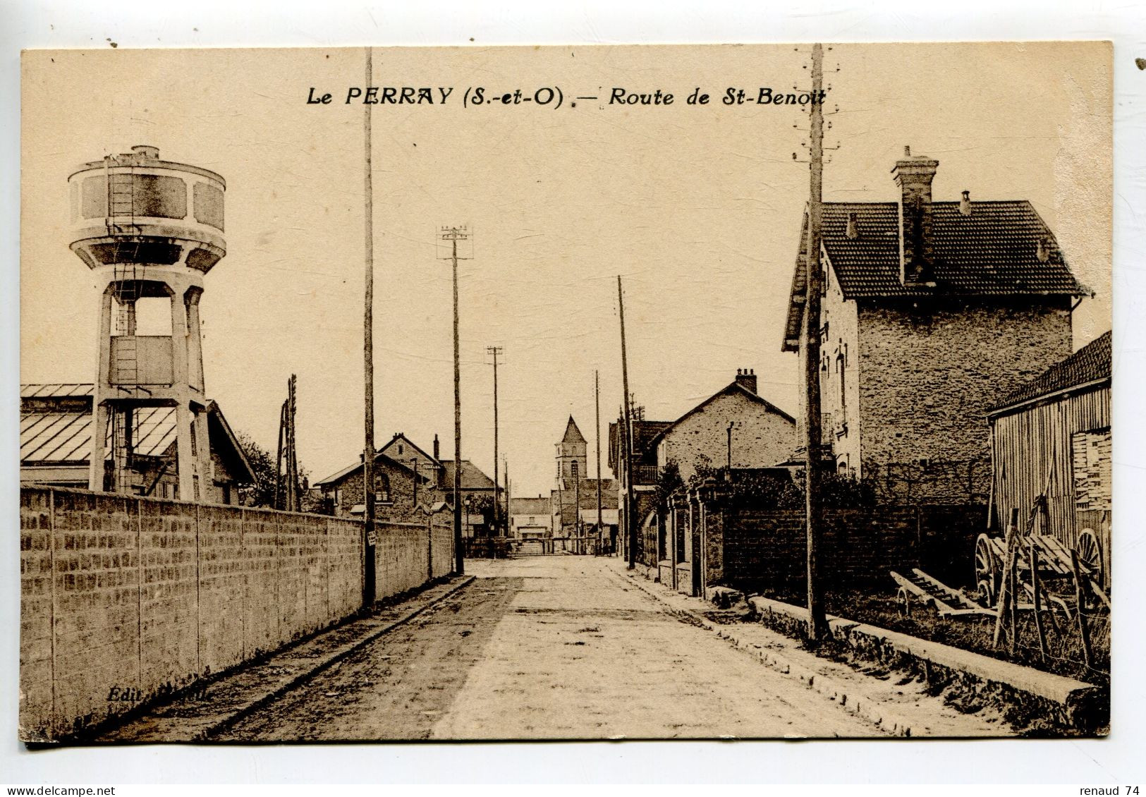 Le Perray Yvelines Route De Saint Benoit - Le Perray En Yvelines