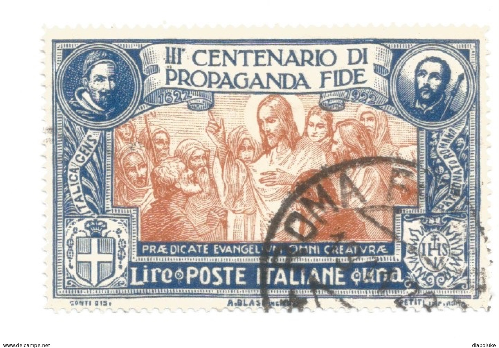 (REGNO D'ITALIA) 1923, PROPAGANDA FIDE - Serie Di 4 Francobolli Usati, Annulli A Cerchio Da Periziare - Usados