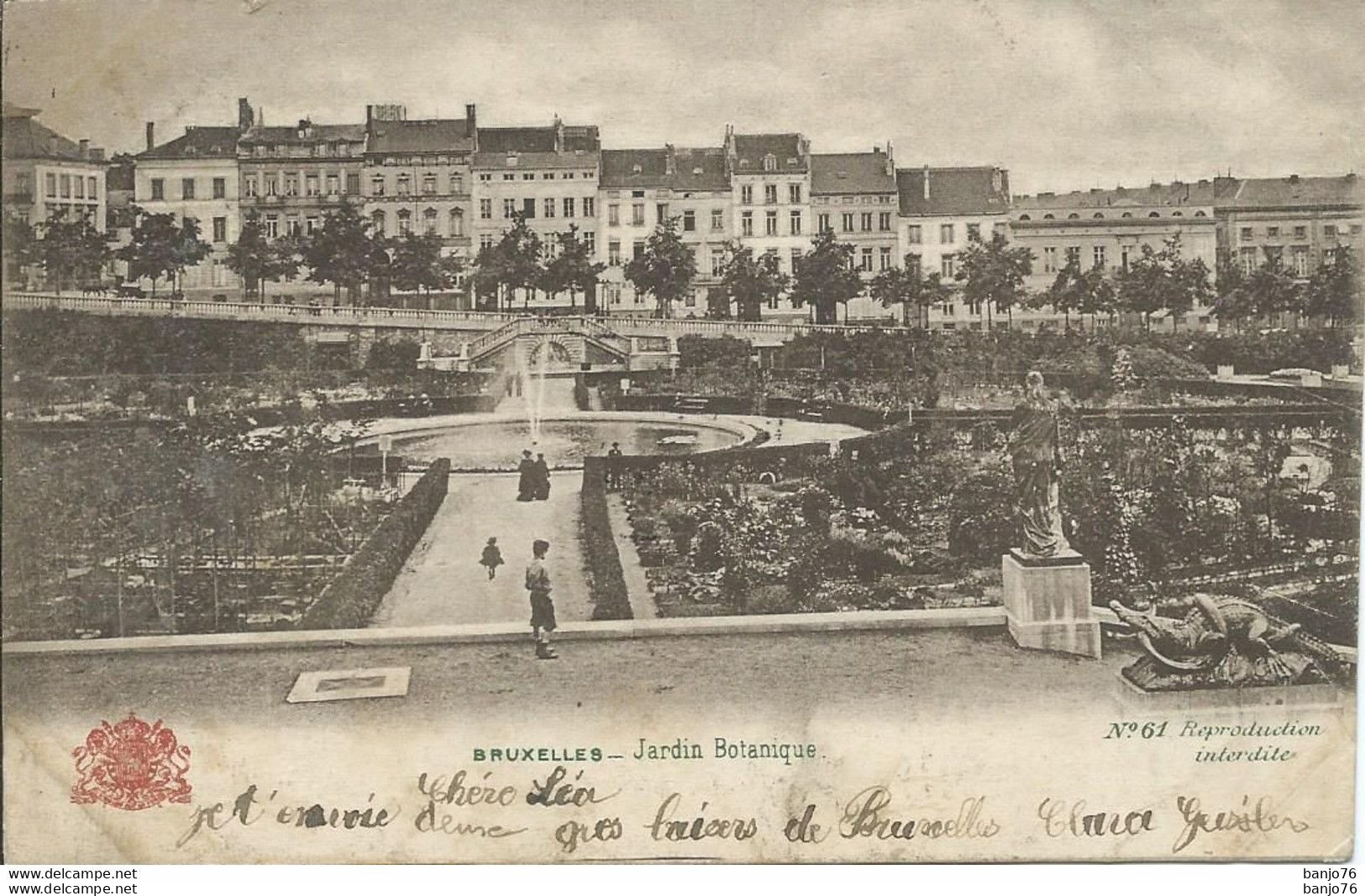 BELGIQUE - Bruxelles - Jardin Botanique - Forêts, Parcs, Jardins