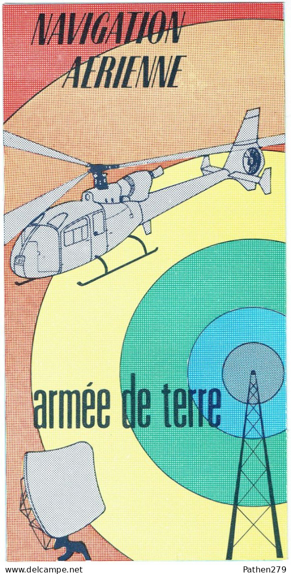 Dépliant De Présentation Des Métiers De L'Aviation Légère De L'Armée De Terre - ALAT - Salon Du Bourget 1983 - Aviation