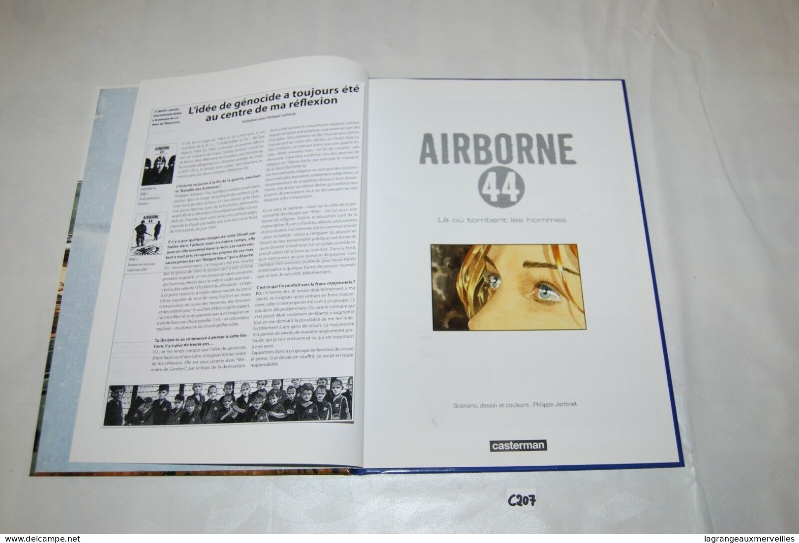 C207 Bande Dessinée - Airborne 44 - Là Ou Les Hommes Tombent - Casterman 2009 - Casterman
