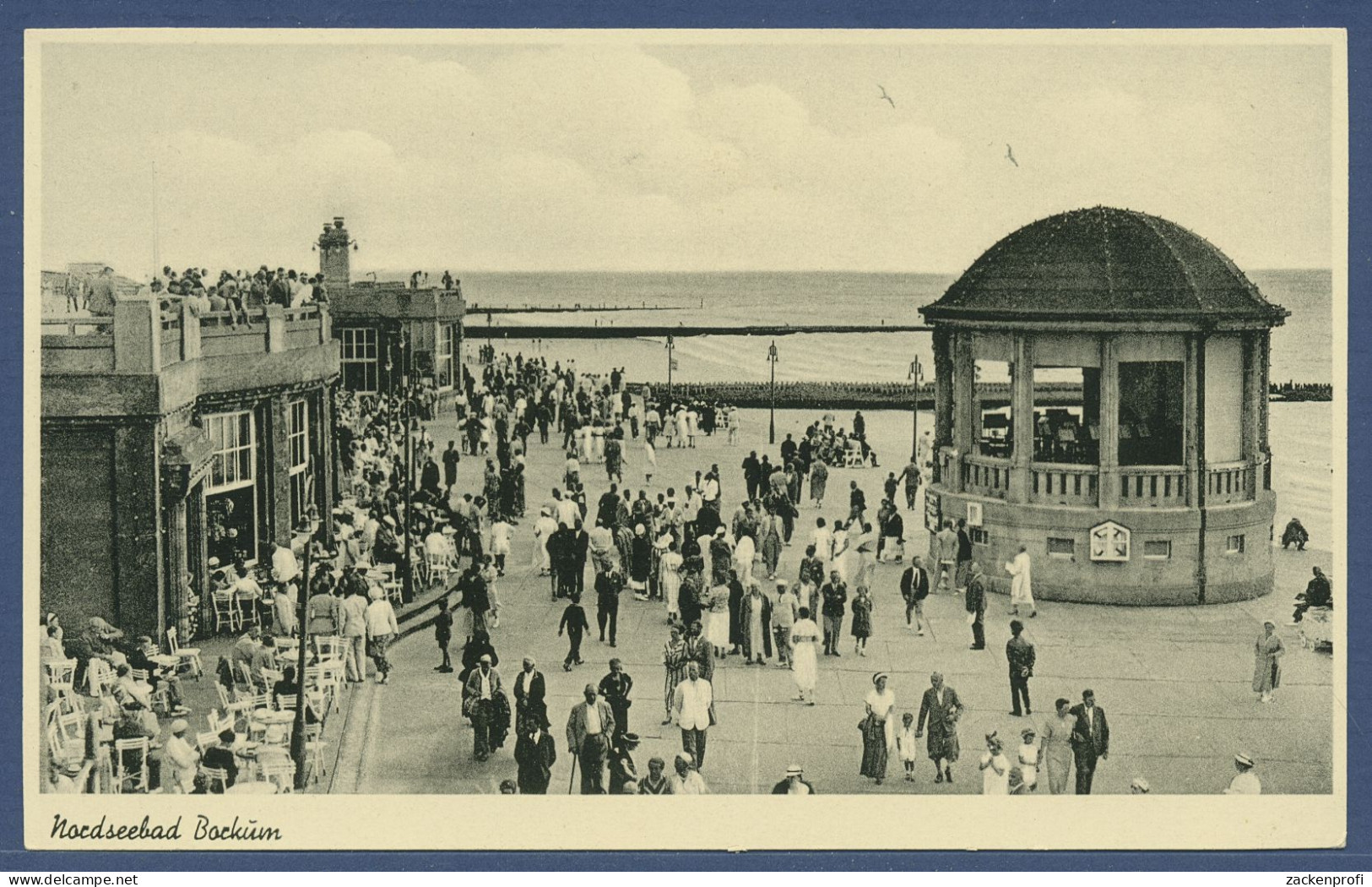 Nordseebad Borkum Strandpromenade, Ungebraucht Beschrieben (AK4380) - Borkum