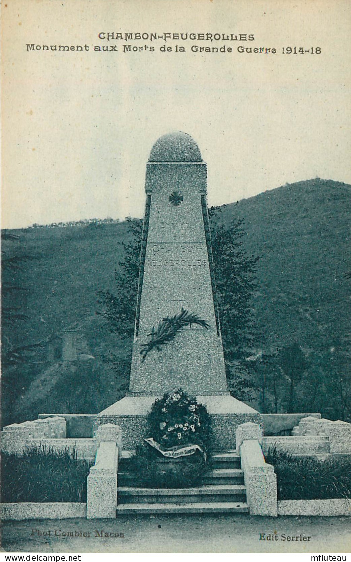 42* LE CHAMBON FEUGEROLLES   Monument Aux Morts      RL24,0230 - Le Chambon Feugerolles