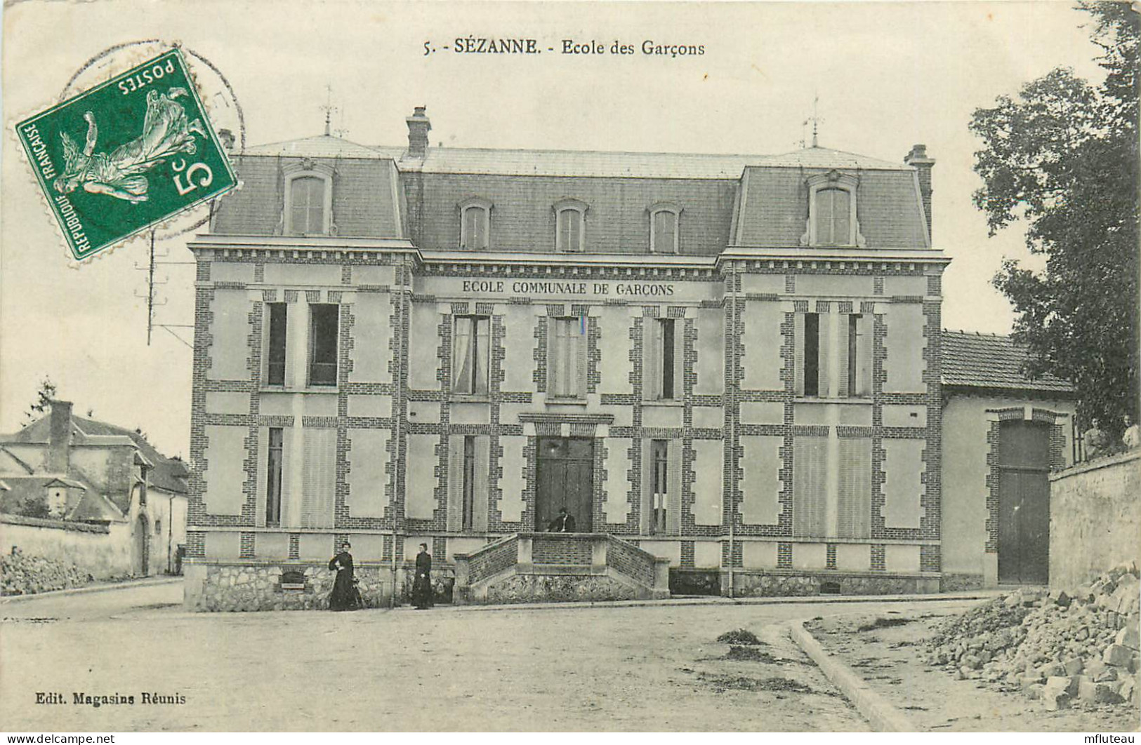 51* SEZANNE   Ecole Des Garcons RL24,1815 - Sezanne