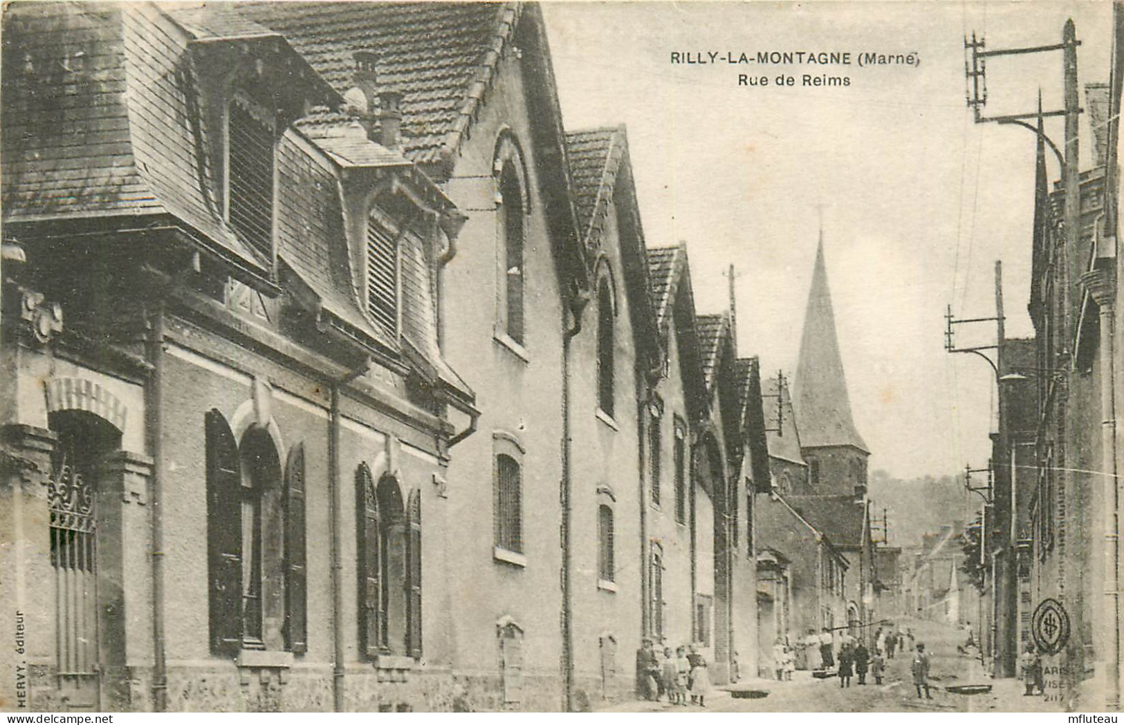 51* RILLY LA MONTAGNE   Rue De Reims      RL24,1773 - Rilly-la-Montagne