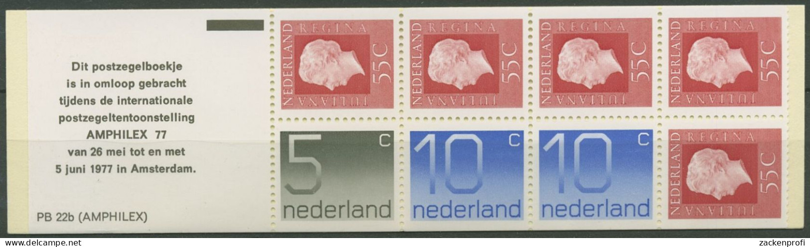 Niederlande 1976 Königin Juliana Markenheftchen MH 23 A Postfrisch (C62211) - Libretti
