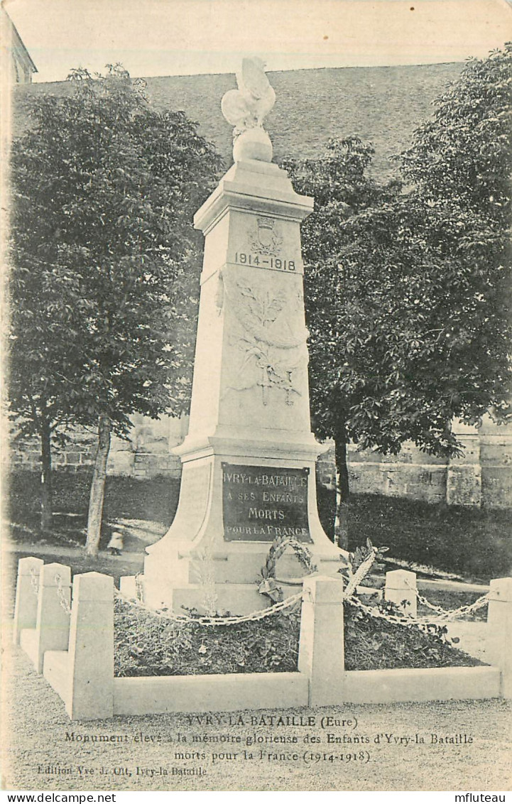 27* IVRY LA BATAILLE  Monument Aux Morts         RL33.0202 - Ivry-la-Bataille