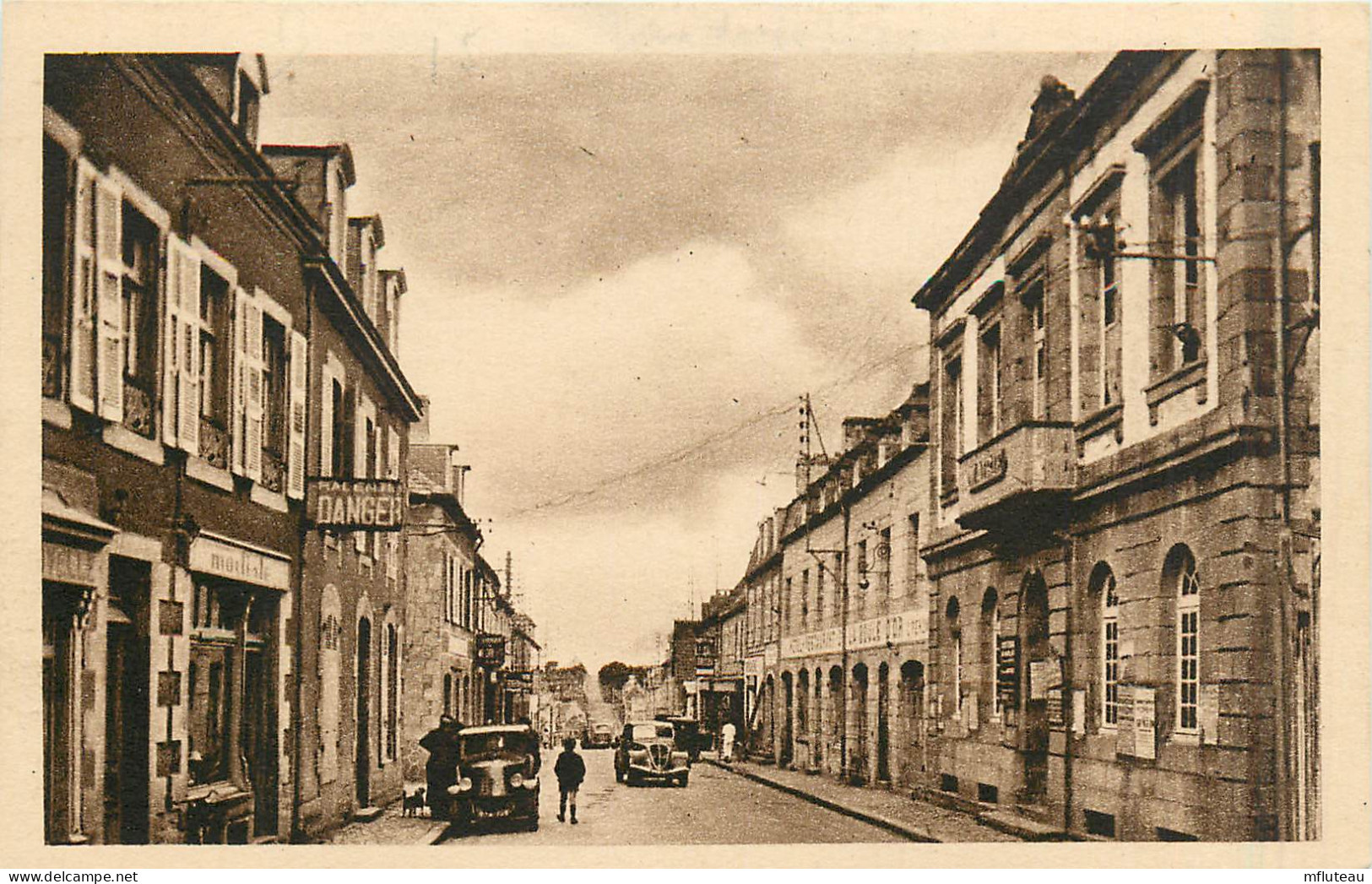 29* LANDIVISIAU  Mairie Et Rue De Brest         RL33.0891 - Landivisiau